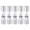 Pack Of 5 Ceramic Tube Fuses set Fast Acting Cylinder Fuses set Quick Blow Ceramic Fuses set for Electrical Protections