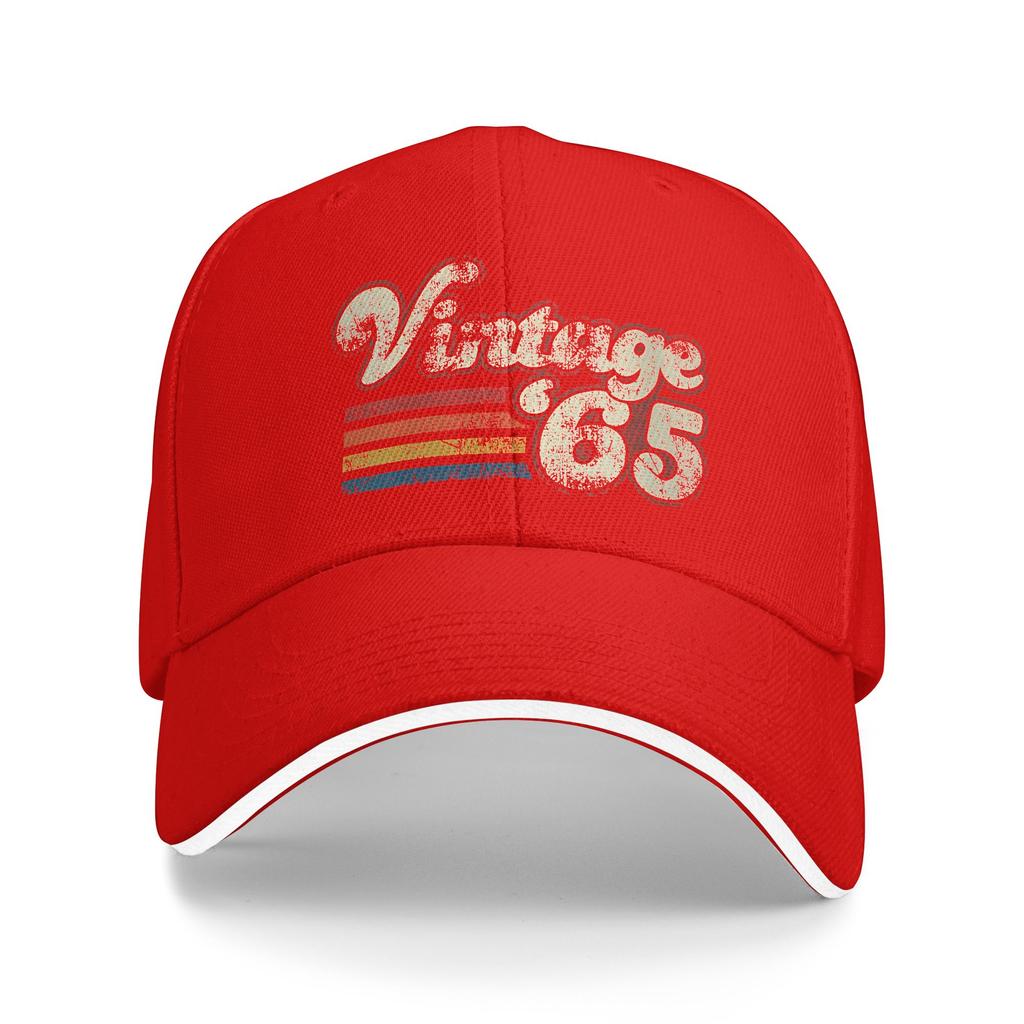 Vintage 1965 Limited Edition (4) Baseball Cap  Fashion Trucker Hat Summer Women Men Kpop Rock Baseball Caps