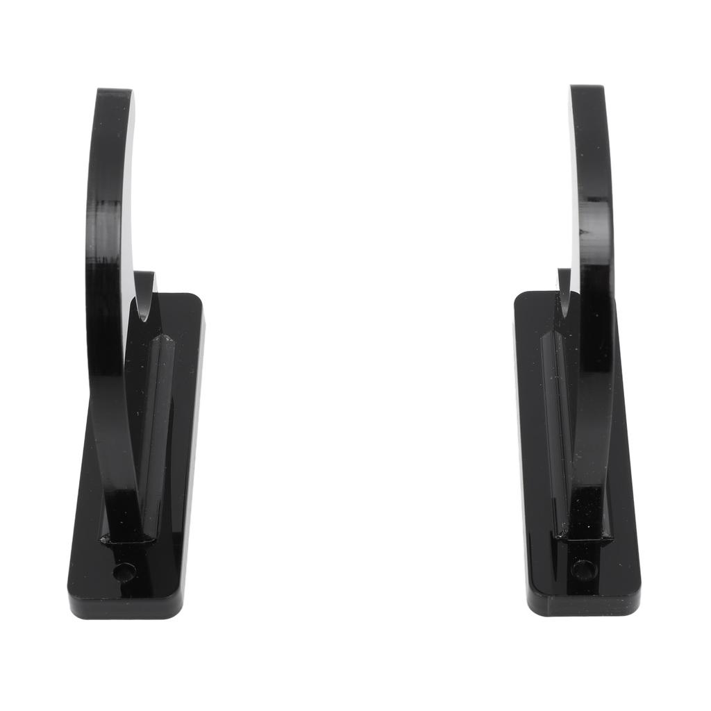 2 PCS Sword Holder Acrylic Wall Mount Polished Strong Load Bearing Adjustable Sword Hook for Axes