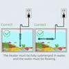 Constant Thermostat Aquarium Submersible Heater 25W-300W Fish Tank Heating Rod  Aquatic Aquariums