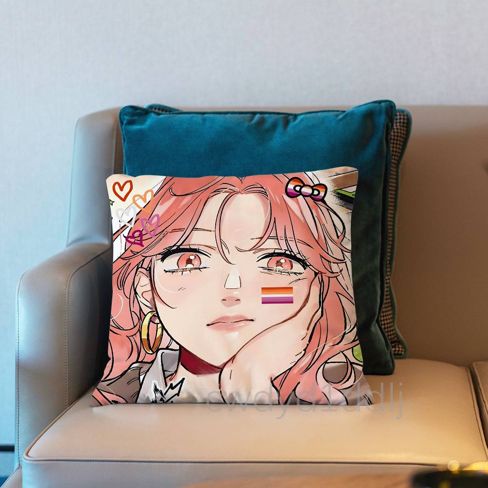TTgswiiwagaa Aya Anime Cushion Cover Pillow Cover Decor Pillowcase Printed Cushion Case For Couch