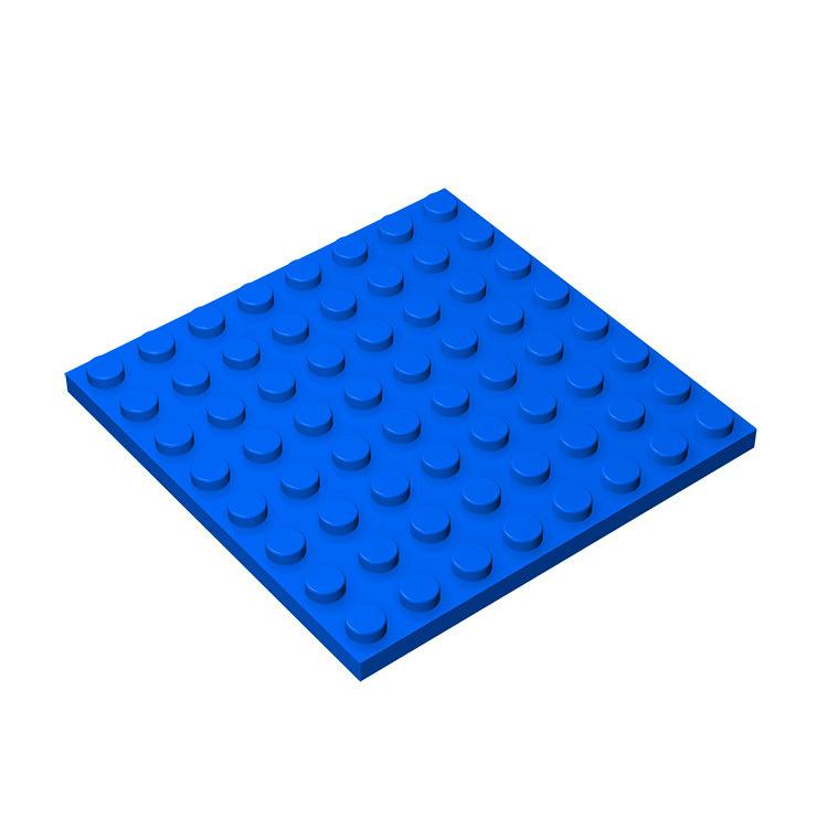 

50 шт. Пластина 8x8 Точек Классические Строительные Блоки 64 Точки Базовая Пластина MOC Кирпичики 41539 Совместимые DIY Аксессуары Детали