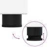 Bathroom Cabinet Set TULUM White 60 X 34 X 63 Cm Particleboard