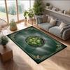 Tappeto Morbido Antiscivolo per Interni con Motivo Calcio Celtic FC, Tappetino Decorativo Sportivo per Camera da Letto
