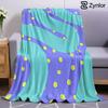 Dot Curve Ultra Soft Sherpa Fleece Blanket Fluffy Warm Halloween Cozy Throw for Sofa Couch Bedroom Gift All Season