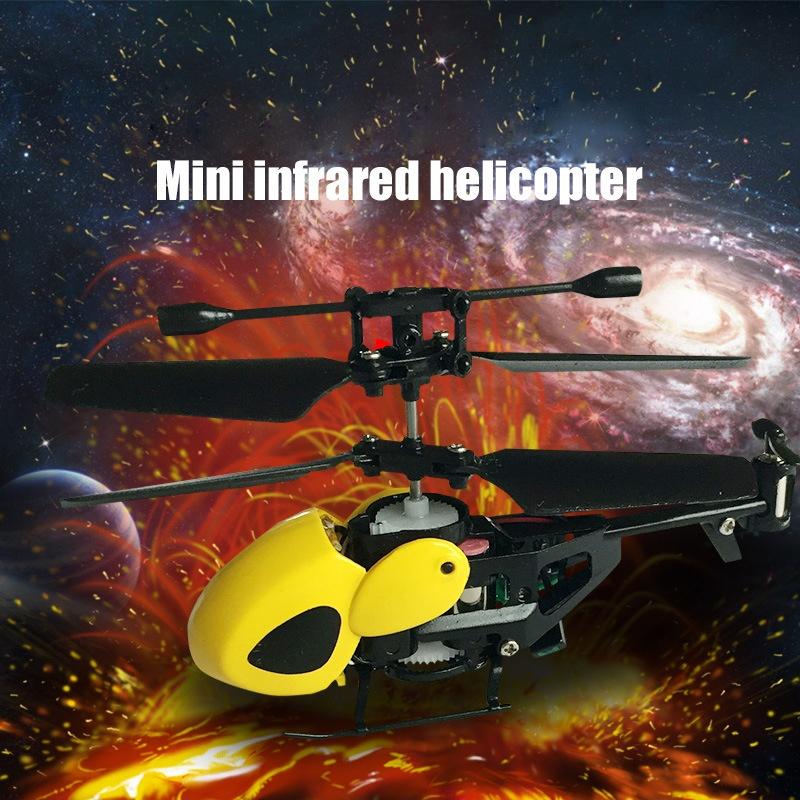 

Qingsong GT QS5013 2.5Ch Semi-micro RC Quadcopter Control Helicopter жовтий