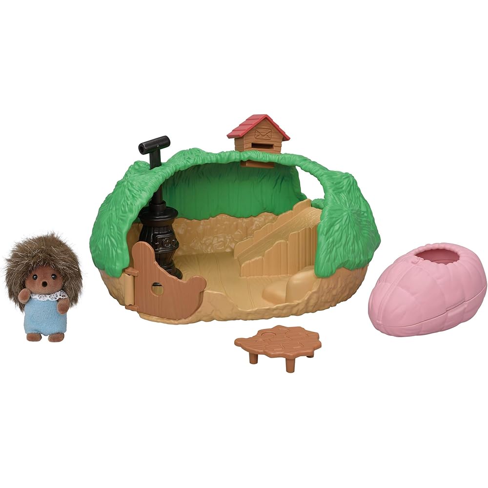 Sylvanian Families Family Trip Playset Cute Secret House Set 3 Years and Up Dollhouse Toy