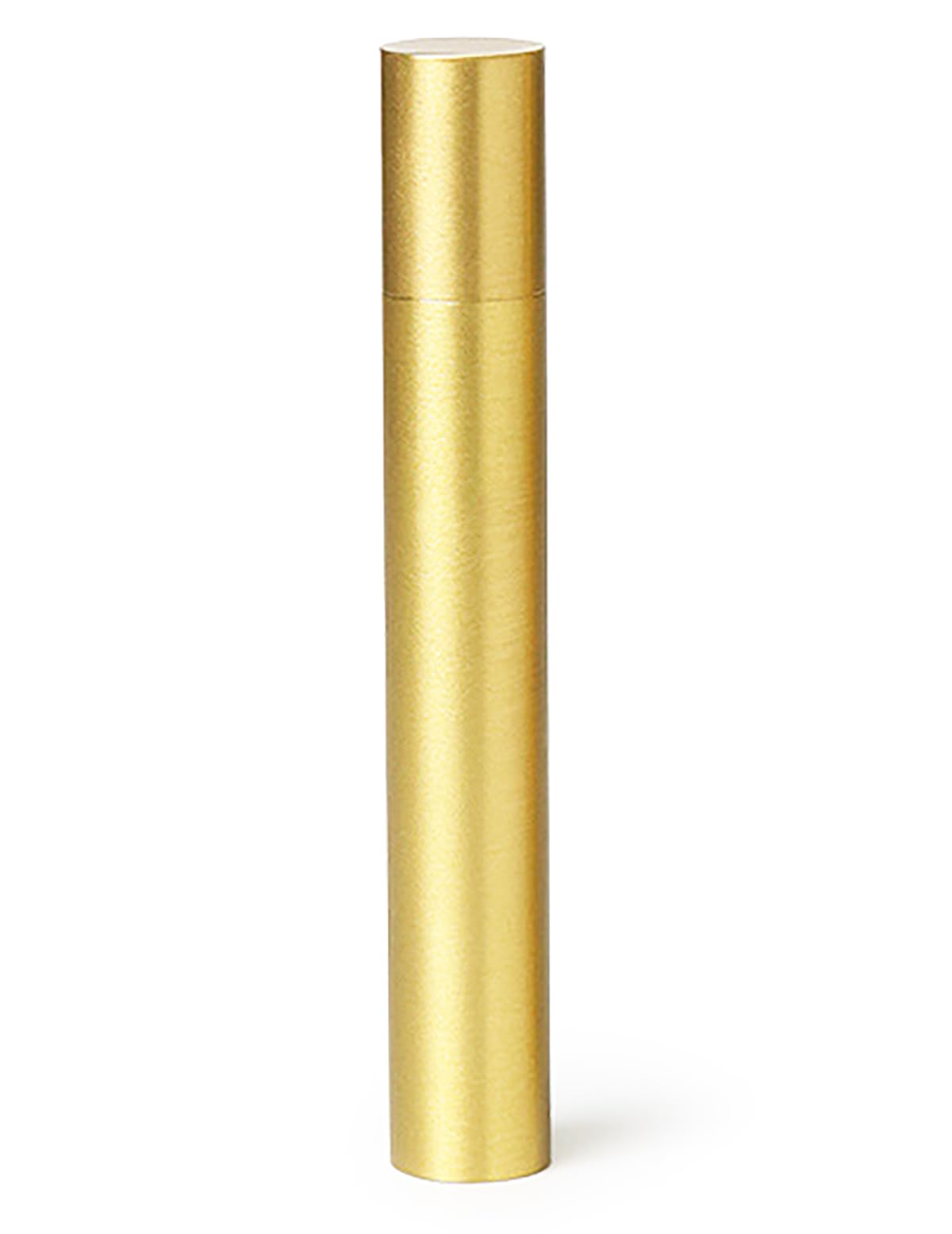 

VIEAURA Incense Brass Incense Incense Visiting Buddhist Altar Holder, Holder, Holder, Storage, Portable, Cylindrical, Compact, Portable, Graves, золотой