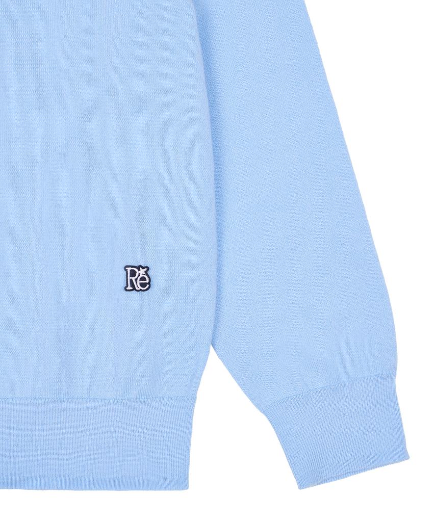 UNIVERSE GARMENT Soft Daily Knit_Light Blue