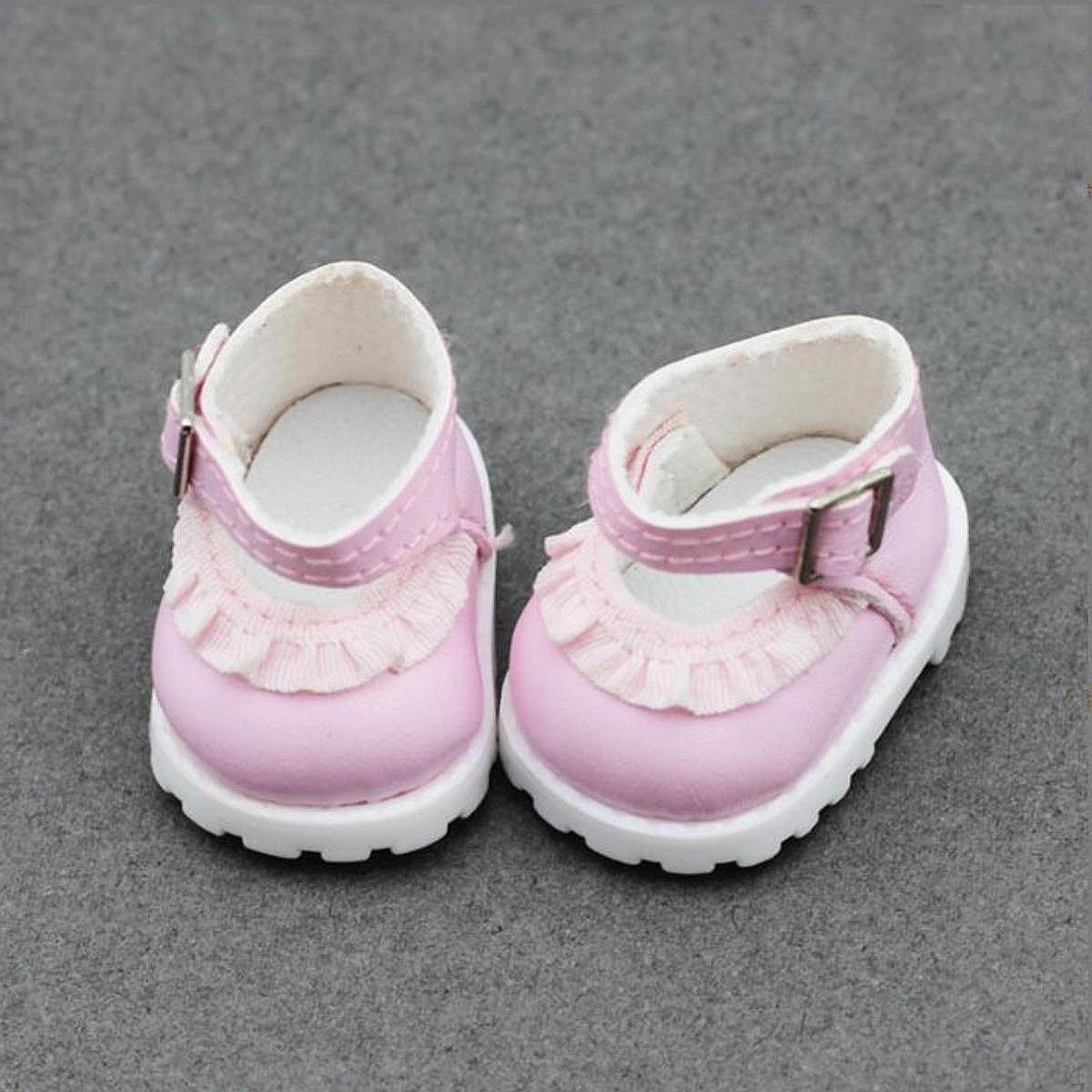 

Обувь для кукол, аксессуары для костюмов, модель ручной работы, миниатюрные игрушки для кукол-мальчиков ростом 15-17 см, девочек розовый