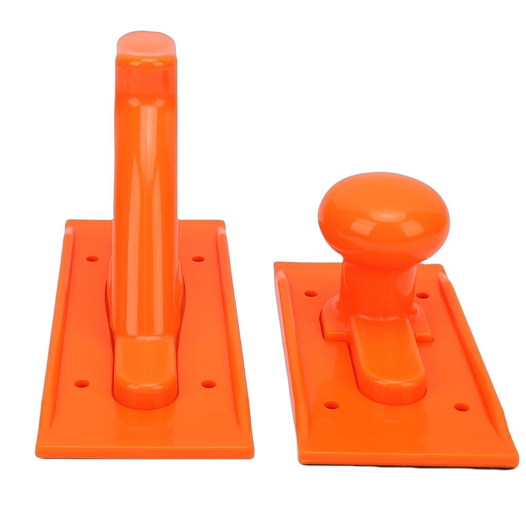 2Pcs Woodworking Push Block Plastic Carpenter Safety Tool for Table Saw Router Jointer Shaper Bandsaw Router Orange