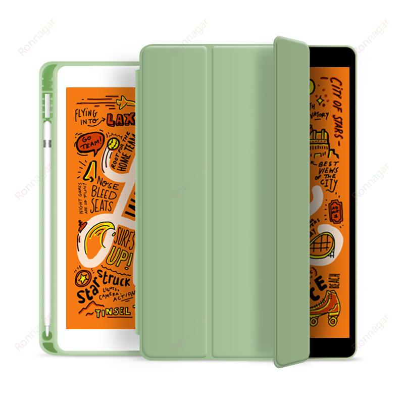 With Pencil Slot Funda for iPad A16 11th Air11 M3 M2 Pro11 M2 M4 10th 7 8 9th 10.2 Case 9.7 5/6th Air5th 4th