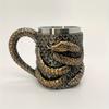 Cobra Cup Stainless Steel Resin Double Layer Mug Office Household Cup Personalized Drinking Utensils
