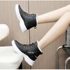 Winter New British Student Thick Soled Plush Cotton Shoes for Height Raising Street Photography Women's Shoes