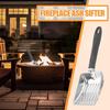 Hollow Fireplace Shovel Fire Pit Tools heat-resistant and corrosion-resistant efficiently Clean Stainless Steel Coal Shovel
