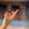 Vintage Black Wooden Flower Tassel Hair Stick for Women  New Chinese Style Hairpins Hair Chopsticks Hair Accessories Gift
