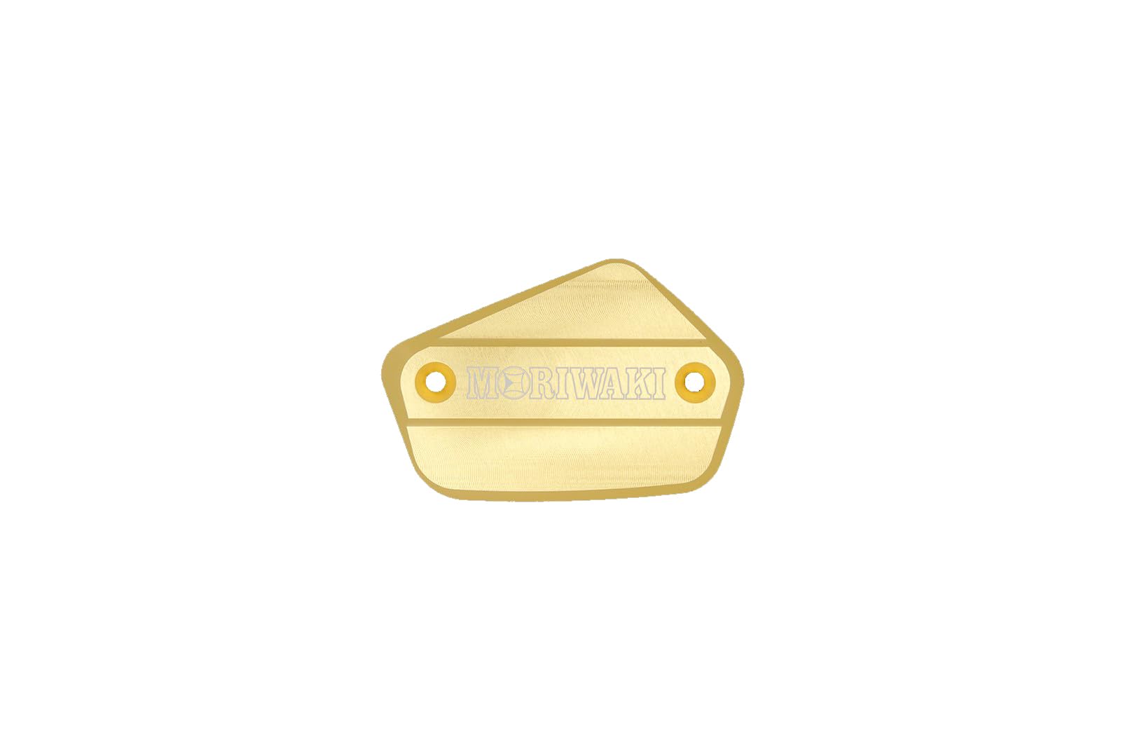 Moriwaki Master Cylinder Cap for Honda Large Part Number II, Gold, 45513-20802-L0