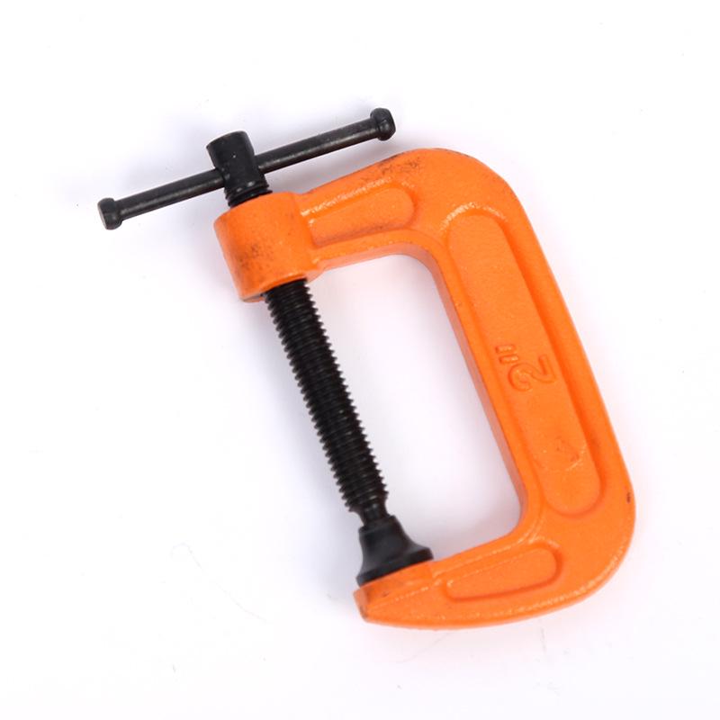 Heavy-Duty Ductile Iron C-Type Quick Woodworking Clamp
