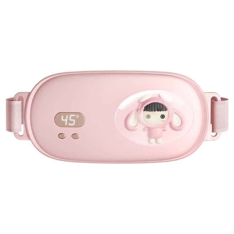 

Women s USB Heated Belt for Menstrual Pain Relief розовый