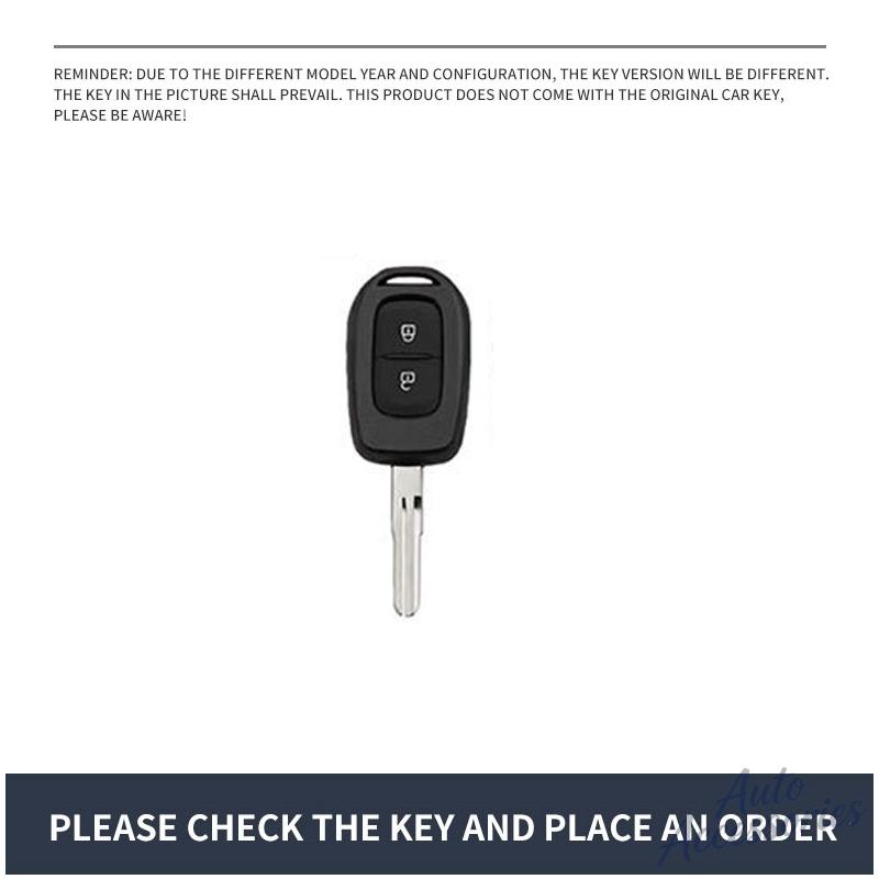 Car Key Case Cover Shell Holder Protection For Renault Sandero Logan Lodgy Dokker Traffic Kwid Symbol Scenic Master Accessories S666