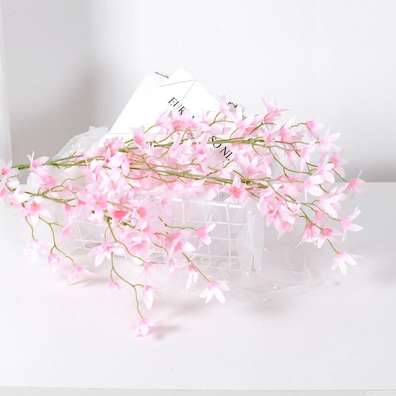 Cross Oncidium Cherry Blossom Artificial Flowers For Wedding Photography Venue