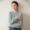 Women's Cashmere Round Neck Sweater: Autumn & Winter Knit Base Layer, Loose Versatile Design