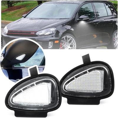 2 stücke Unter Seitenspiegel Pfützenlichter Für VW Golf 6 GTI MK6 Passat B7 Touran Super Helle Weiße Led Rückspiegel Montage Lampe
