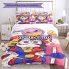 Digital Circus Customize Your Name Bedding Set Breathable Duvet Cover with Pillowcases Home Decoration Birthday Gift