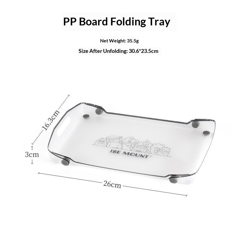 Ultralight Pp Folding Camping Table Mini Portable Heavy Duty For Hiking Picnic Outdoor Travel Gear