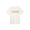 Letter Logo Printed Outdoor Casual Comfortable Breathable Crew Neck Short Sleeve T-Shirt Men Tops Khaki AE0403-191