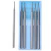 6 PCS 2.35mm Shank Engraving Drill Bits 1MM Die Grinder Drill Art Carbide Rotary Burrs  Jewelry Burr