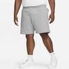 Nike Solo Swoosh Fleece Shorts Dunkelgrau Heather/Weiß Herren Streetwear DV3055-063