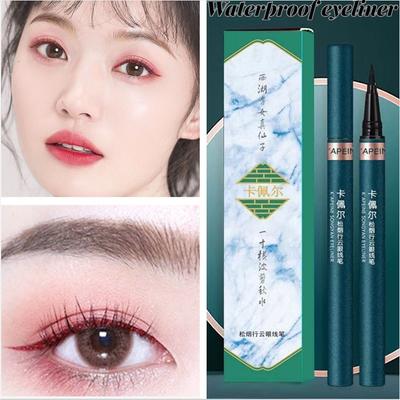 Extrem dünner Eyeliner, wasserfest, schweißbeständig, nicht leicht zu entfärben, nicht verschmierend. Schnell trocknender flüssiger Eyeliner, Kosmetik für Anfänger und Studenten