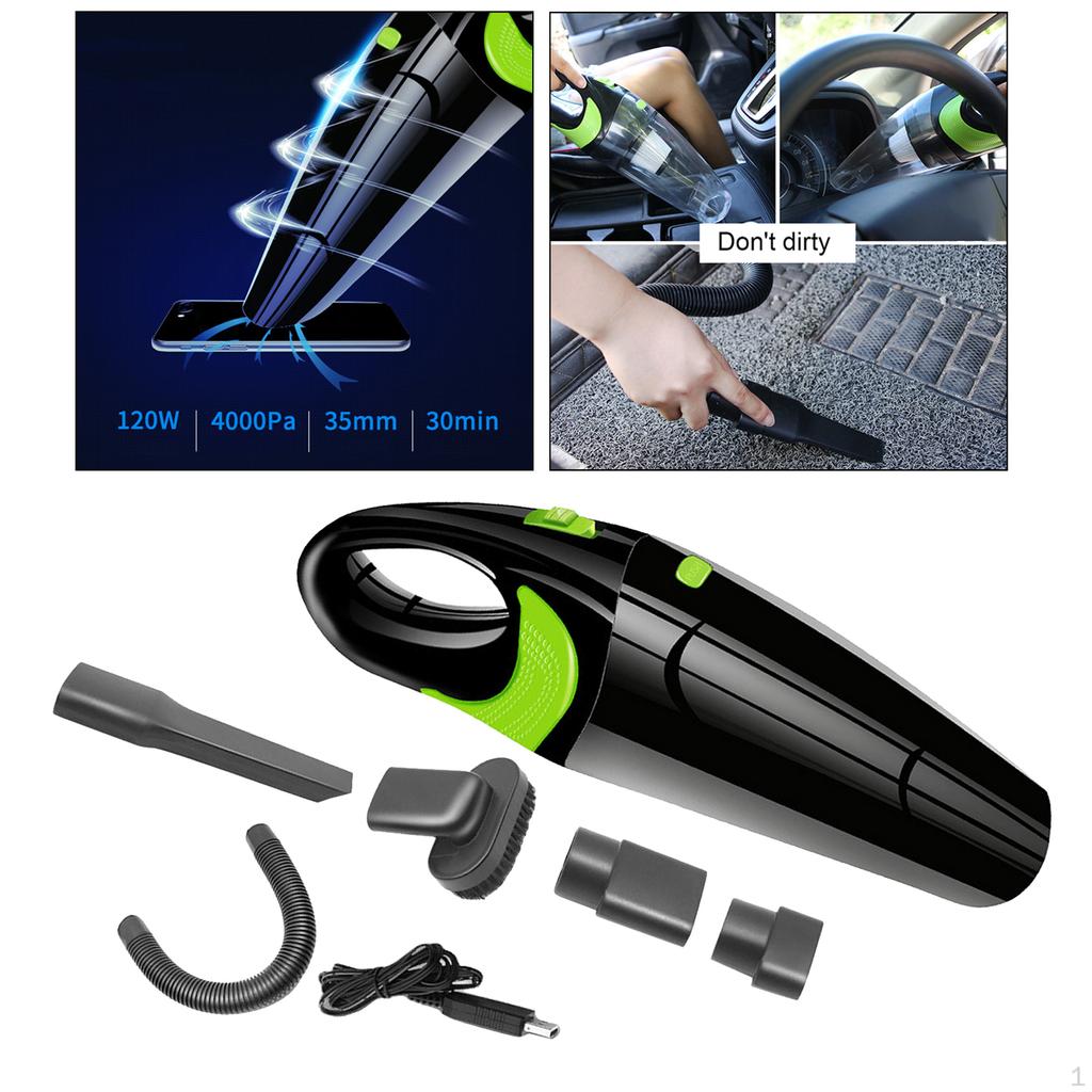 Car Vacuum Cleaner - Portable, High Power, Handheld Vacuums Auto Accessories Kit for Interior