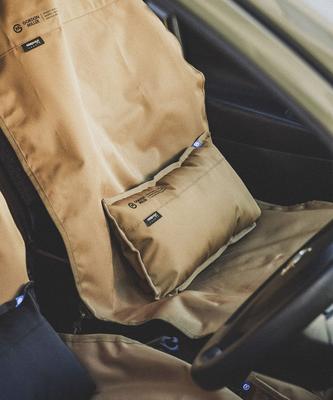 GORDON MILLER Cordura Half Cushion Water Repellent Coyote Beige Width 45cm X Depth 23cm X Height 10cm 1710515