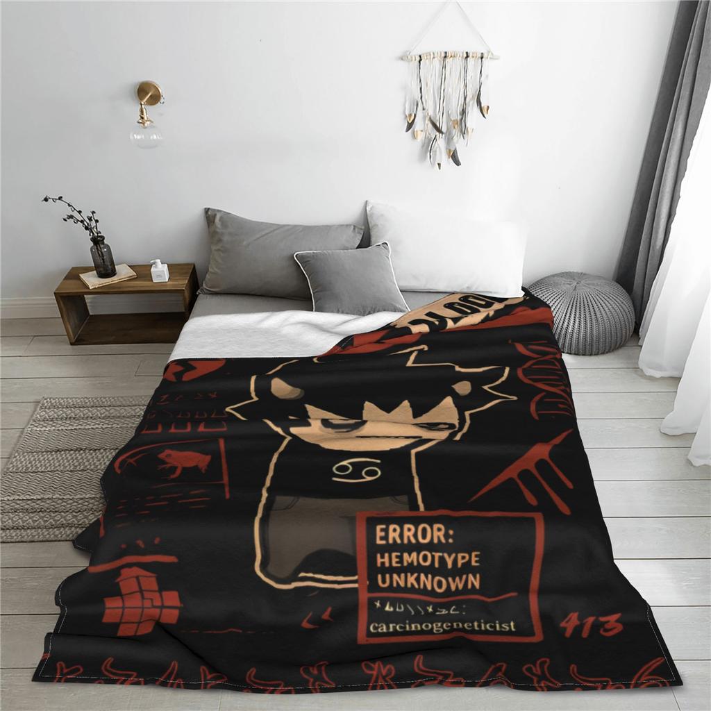 Homestucks Karkat Vantas Decke Mehrere Größen Super Weich Gemütlich Überwurfdecken für Couch Sofa und Bett