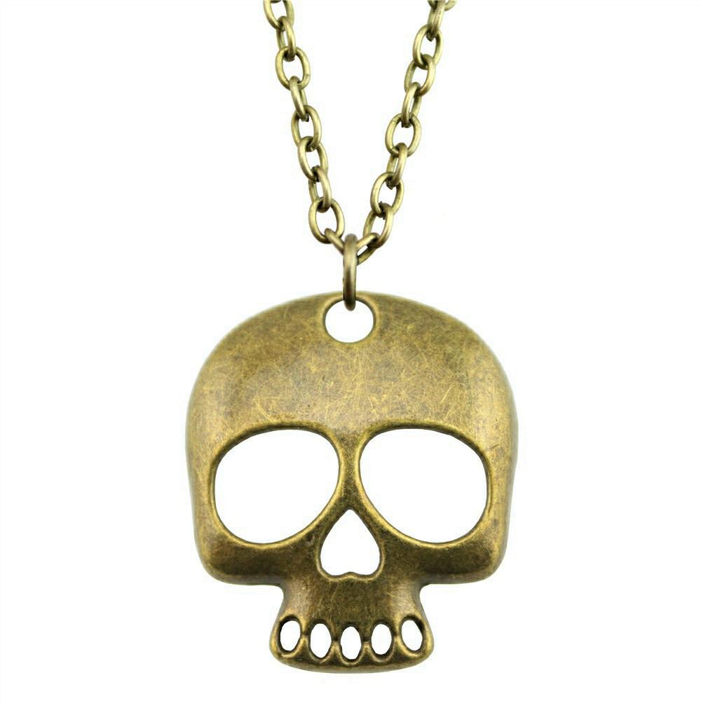 Eagles Gothic Pendant Necklace Gothic Steampunk Halloween Jewelry 45cm or 70cm Long Chain