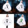 Children Halloween Ghost Skull Cloak With Night Glow For Costume Parties And Stage Performances