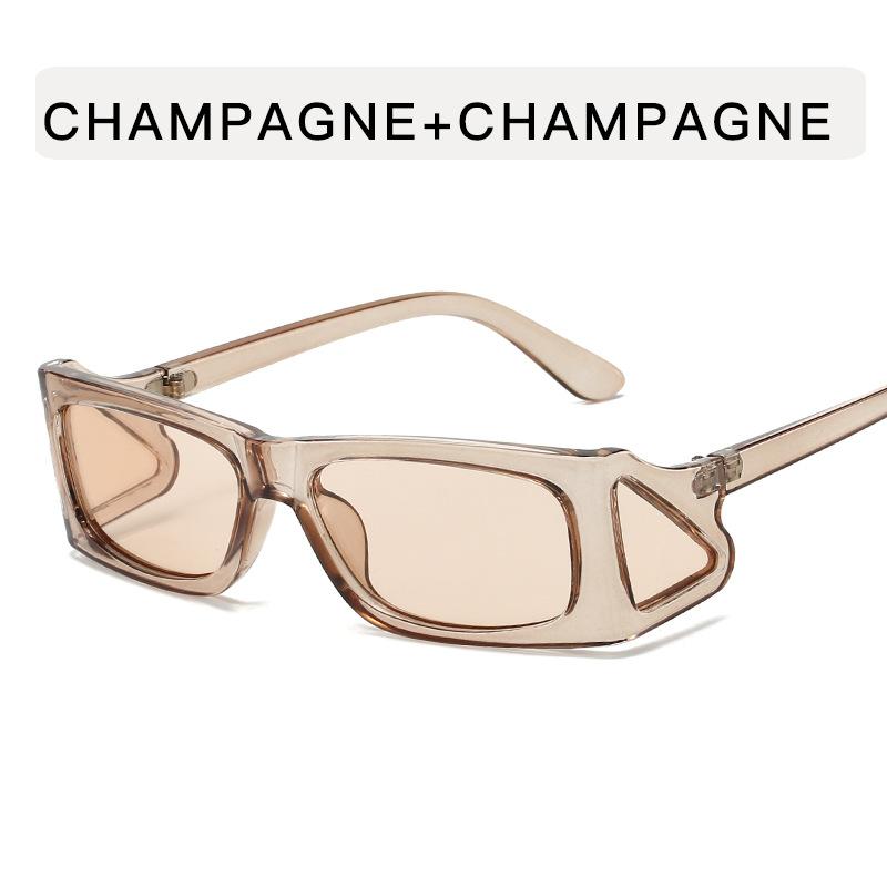 Fashion Rectangle Shape Men's Sunglasses UV400 Protection Sun Glasses for Women Driving Hiking Sunglass Women