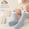 Premium Autumn Baby Cartoon Seamless Long Socks - Newborn Combed Cotton, Class A