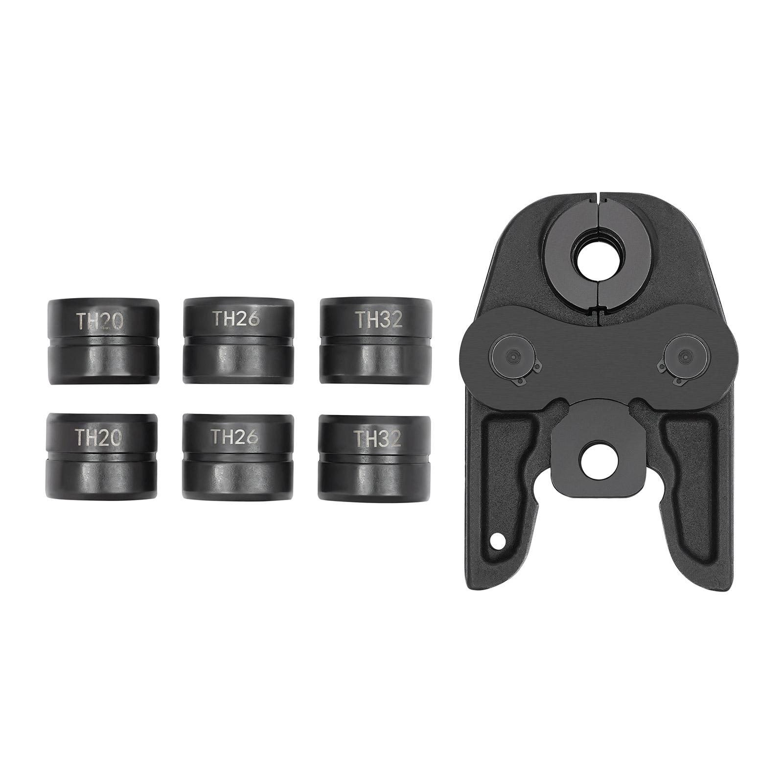 

Pressing Jaws Th Contour 16-32Mm Pipe Wrench Press Jaw Crimping Pliers for Composite Pipe Pressing Jaw Pressing Tongs чорний