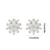 Flower Design Sparkling Zircons Headphone Buckles Clip On Ear Hook Accessory For FreeClip 1 2 Headphones Adornment