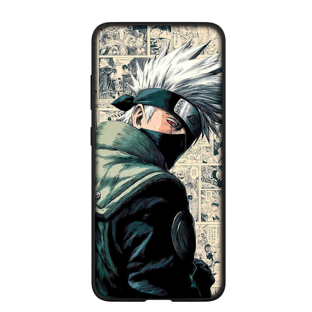 Etui na telefon do iPhone 17 15 16 Plus Redmi Note 14 12 11 13 Pro Max Huawei P30 P20 Lite OPPO A60 A40 A80 A38 A54 Kakashi Hatake Silikonowe Pokrowiec Naruto