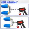 High Pressure Rotating Nozzle Ceramic Core Moss Removal Nozzle Rotating Nozzle