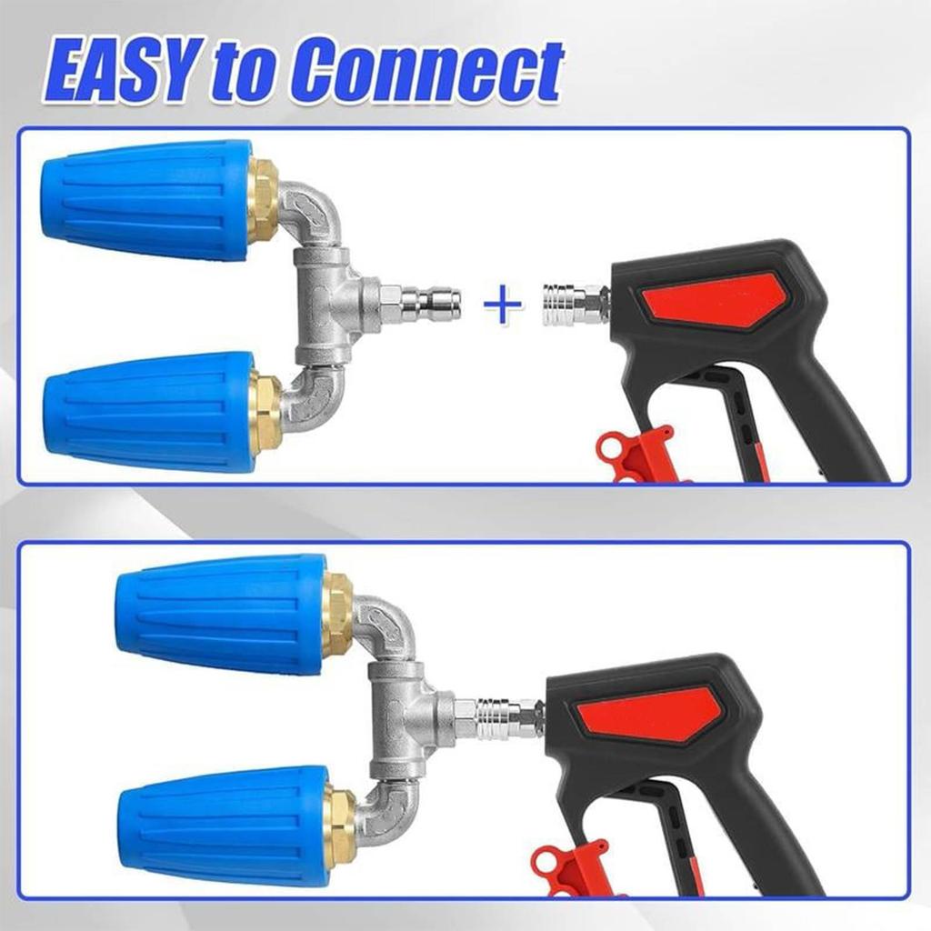 High Pressure Rotating Nozzle Ceramic Core Moss Removal Nozzle Rotating Nozzle