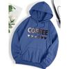 Love Coffee Funny Letter Graphic Printing Hoody Woman Fashion  Sweatshirt Casual S-6XL Hooded Autumn Oversized Clothing