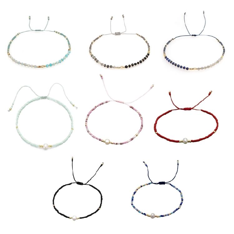 Elastic Bead Bracelet Handmade Beads Jewelry Beads Texture for Professional Occasions Social Gatherings Evening Event