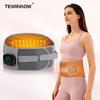 Smart Waist Massager with 4 Heat Levels & 3 Vibration Modes USB Rechargeable Heating Waist Belt Warm Uterus Back Pain Relief & Body Shaping