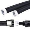 3AN 4AN 6AN 8AN 10AN Universal E85 Fuel Hose Oil Gas Cooler Line Pipe Tube ide PTFE Nylon Stainless Steel Braided Line 1M/2M/
