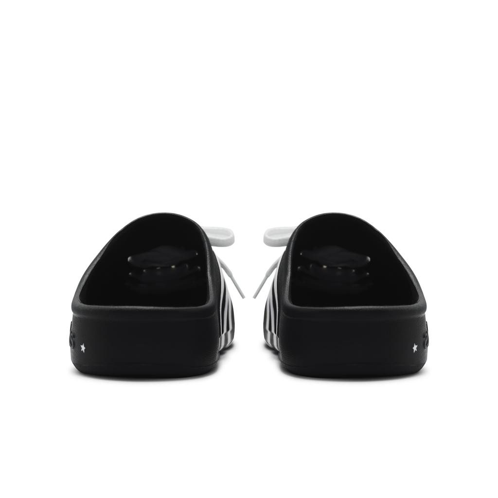 Adidas Closed Toe Slippers Unisex Black White Blue GZ5886(Team186-)
